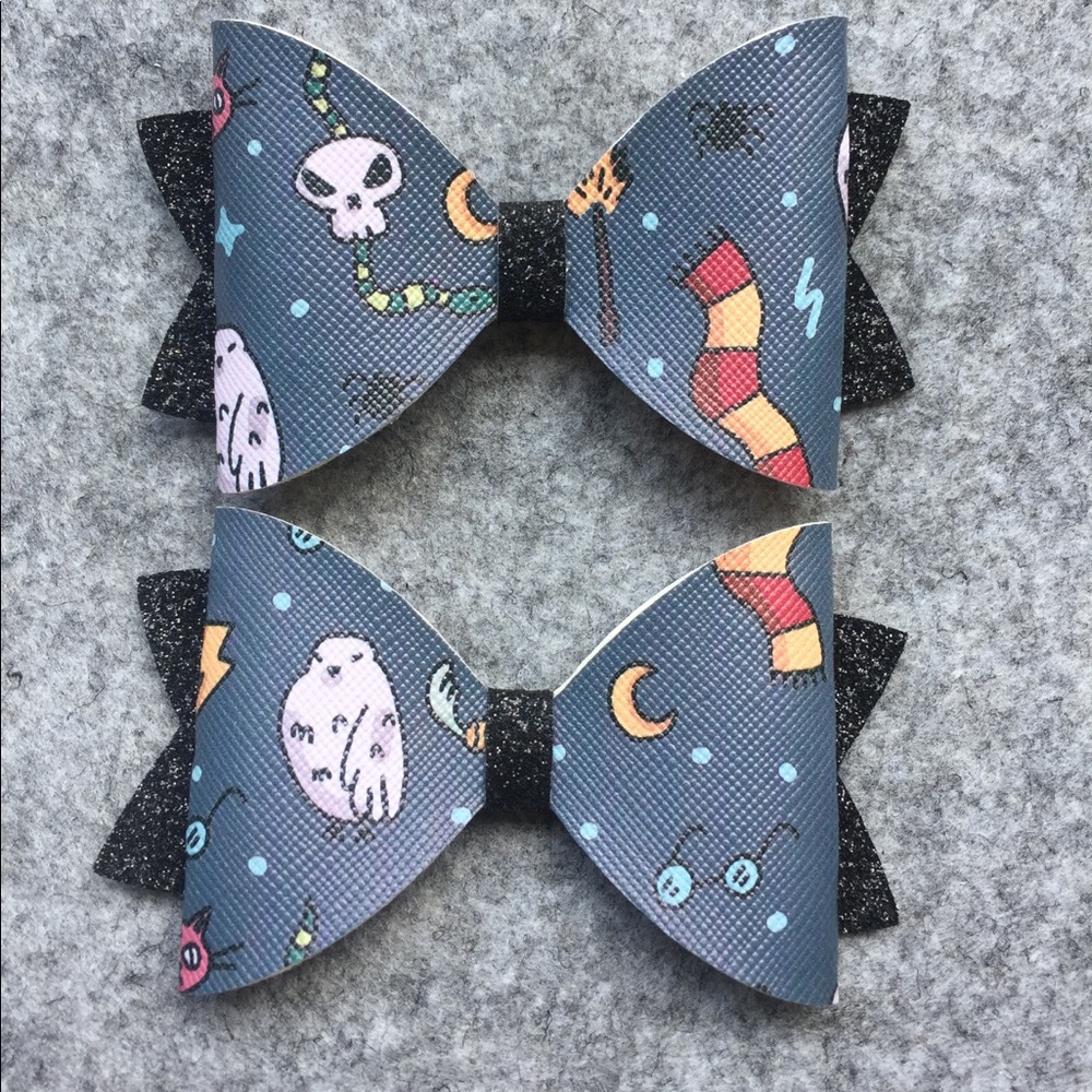Harry Potter inspired hair bows - NEW